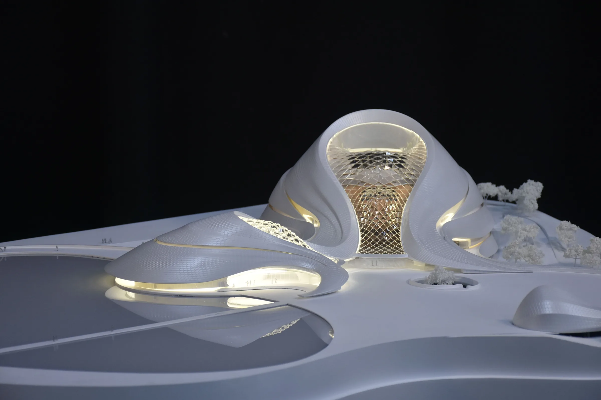 MAD Harbin Grand Theater 1:300 architectural scale model by JYD Models