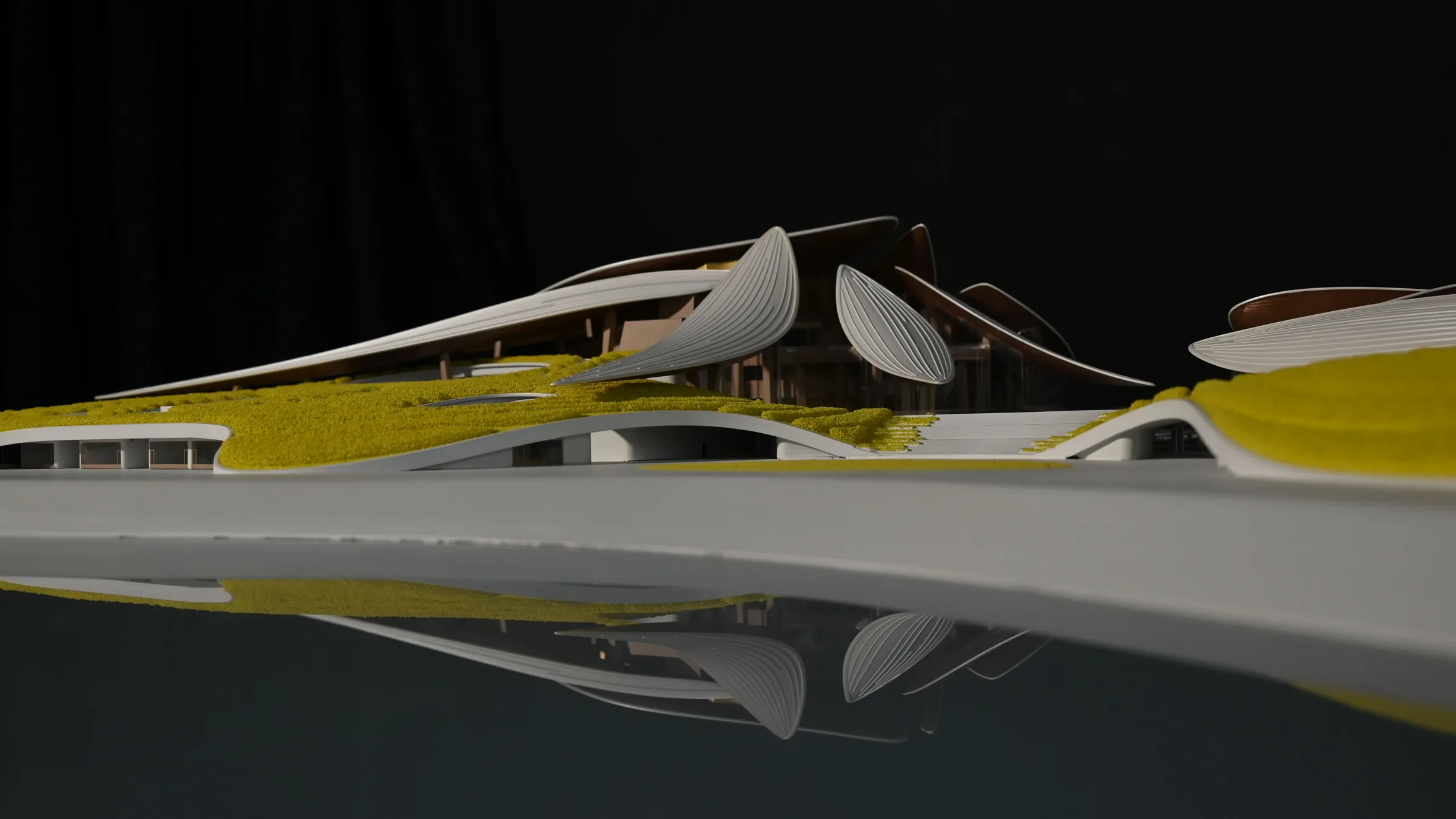 Anji Culture & Art Center 1:500 architectural scale model by JYD Models