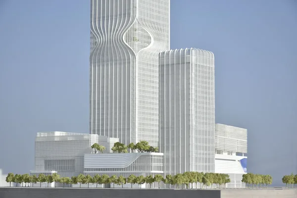 RMJM Pingshan OCT 1:300 | 1:300 Architectural Scale Model | JYD Models