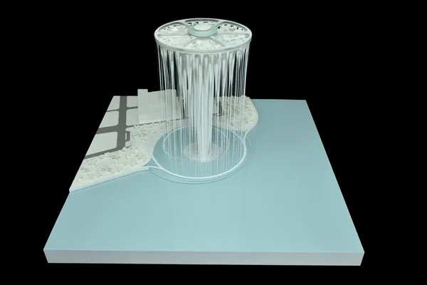 Sou Fujimoto Sky City 1:500 | 1:500 Architectural Scale Model | JYD Models